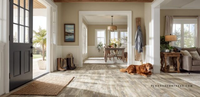 The 5 Best Flooring Materials for High-Traffic Areas in Texas Homes (2025)
